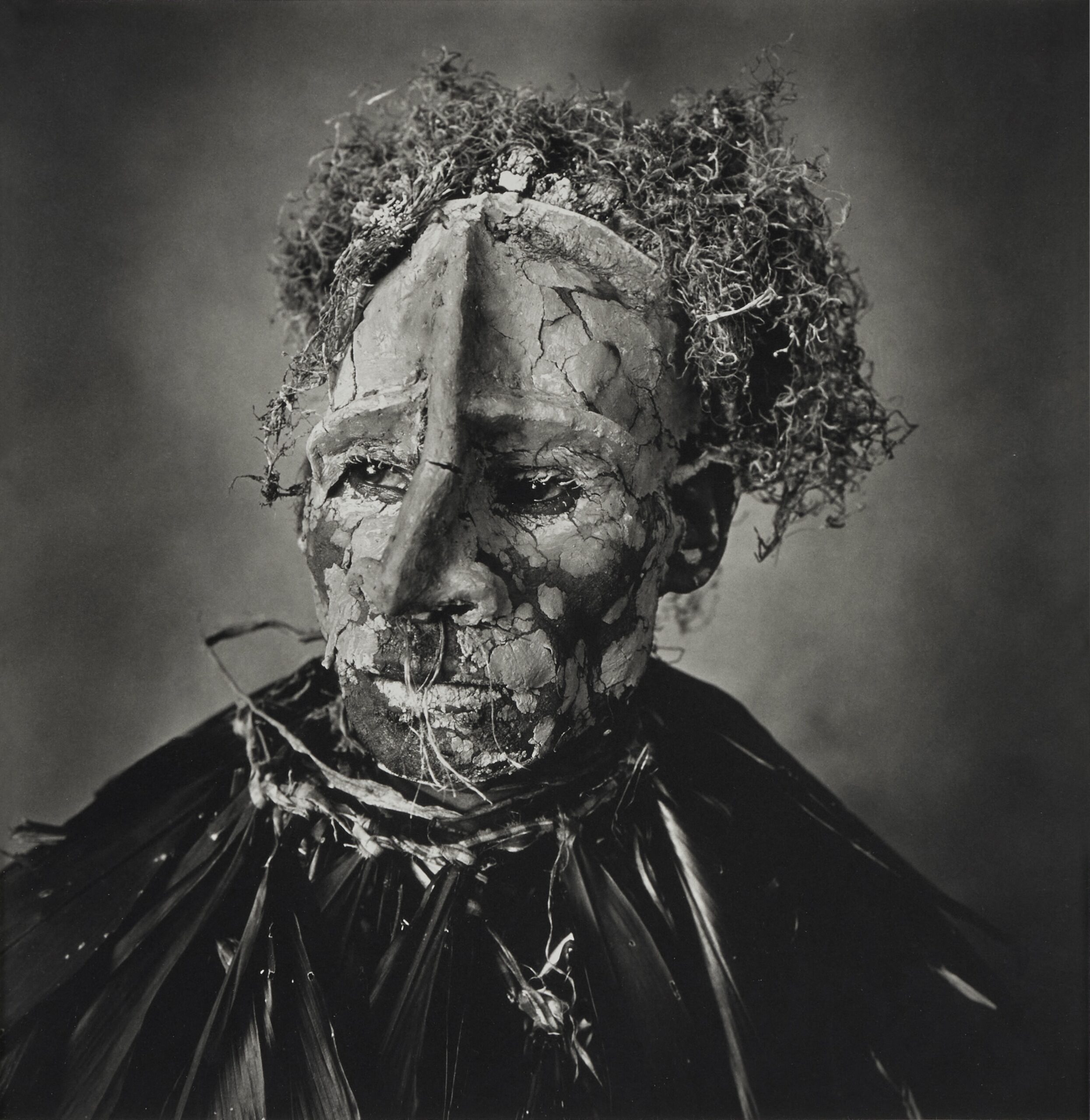 Man with Pink Face, New Guinea