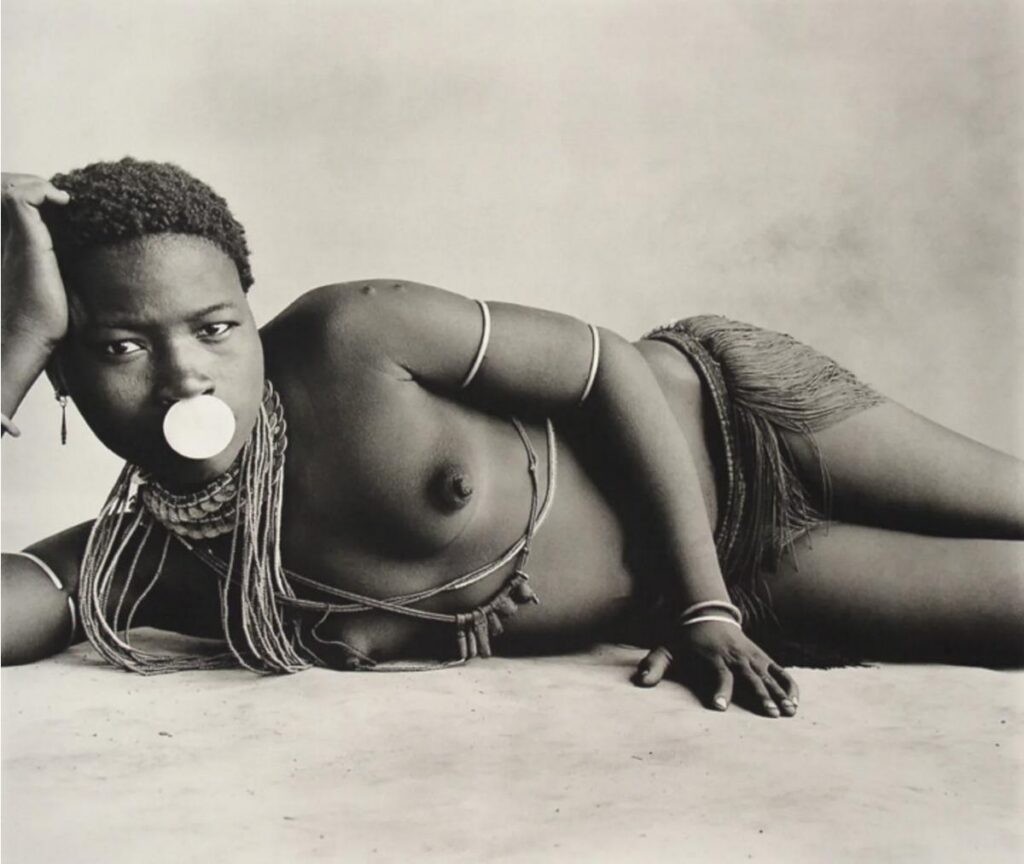 Girl with Nose Disc, Cameroon