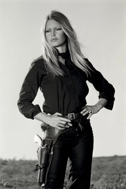 Brigitte Bardot on the Set of Les Pétroleuses, Spain