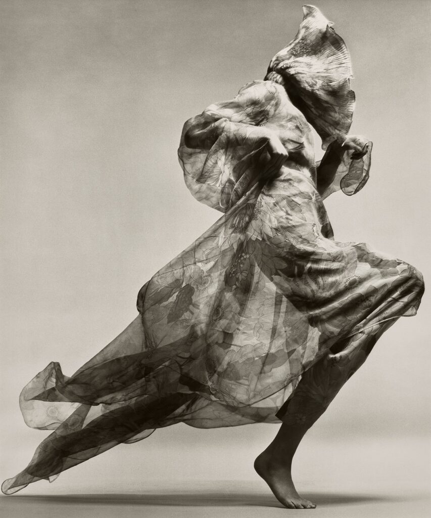 Richard Avedon, Jean Shrimpton, Evening Dress by Cardin, Paris Studio, January, 1970
